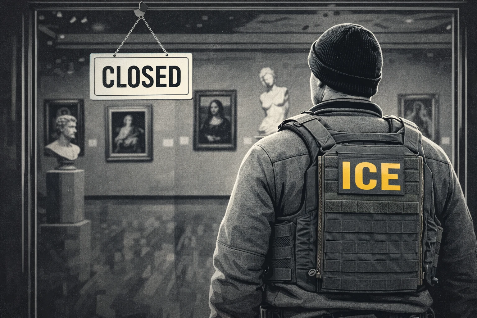 Grève historique : des centaines de galeries américaines ferment pour protester contre l'ICE